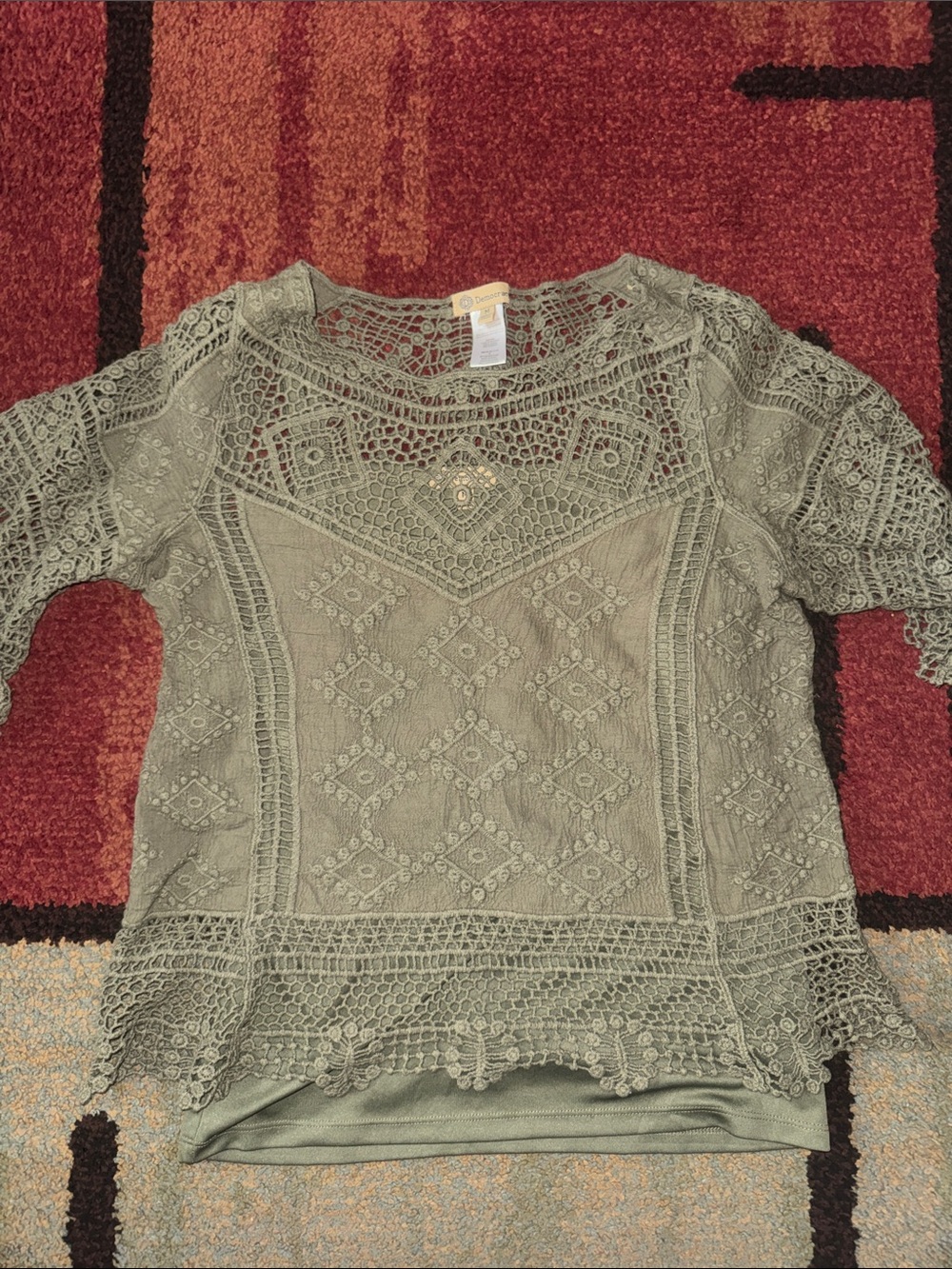 Women’s Democracy Crochet Blouse
